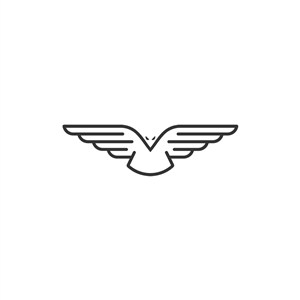 黑色鹰矢量logo