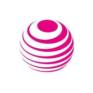 网络科技logo设计--球状logo图标素材下载