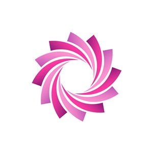 服饰时尚logo设计--花朵logo图标素材下载