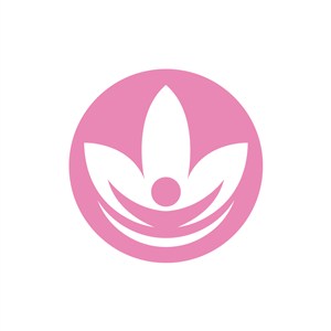 服饰时尚logo设计--花朵人物logo图标素材下载