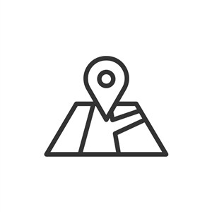 酒店旅游logo设计--地图位置导航logo图标素材下载
