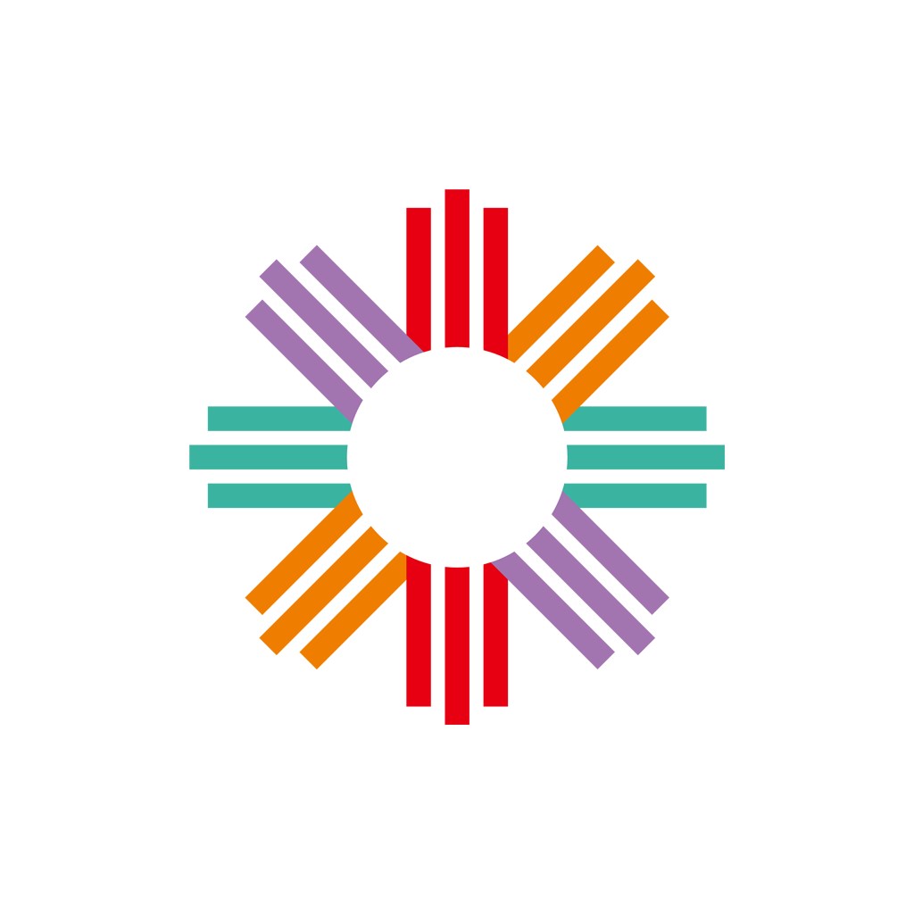 彩色太阳矢量logo图标素材下载