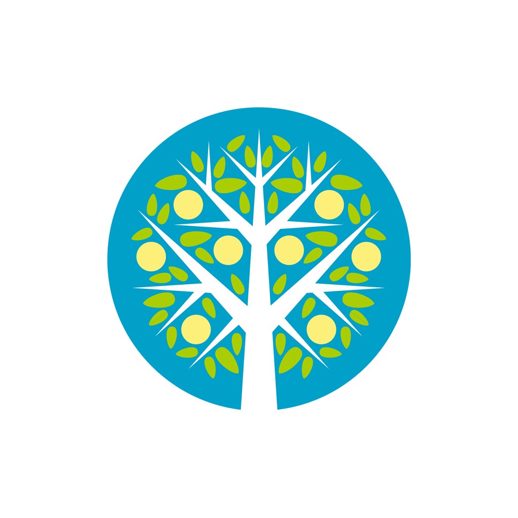 彩色树矢量logo图标logo图标素材下载