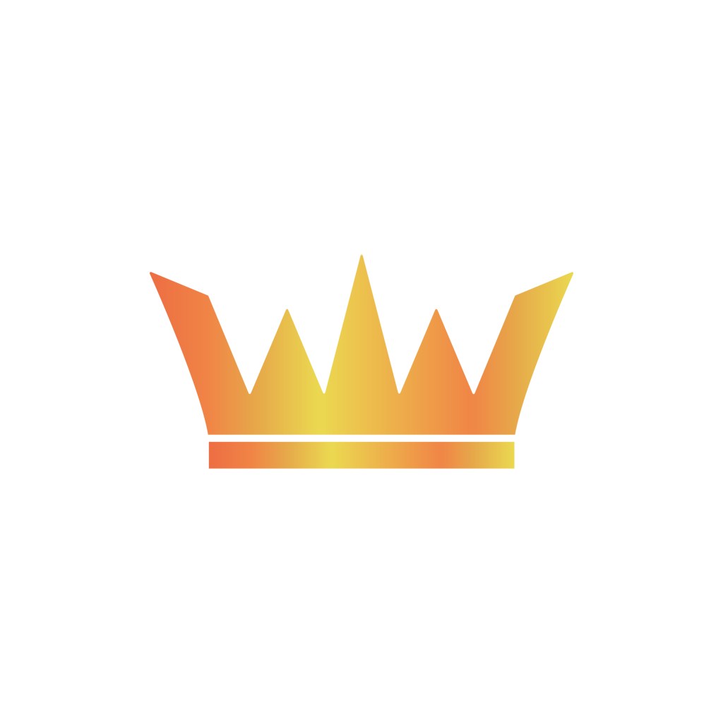 金色皇冠矢量logo设计素材