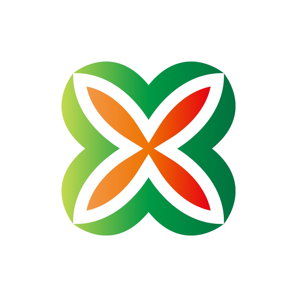 彩色花朵矢量logo图标素材下载