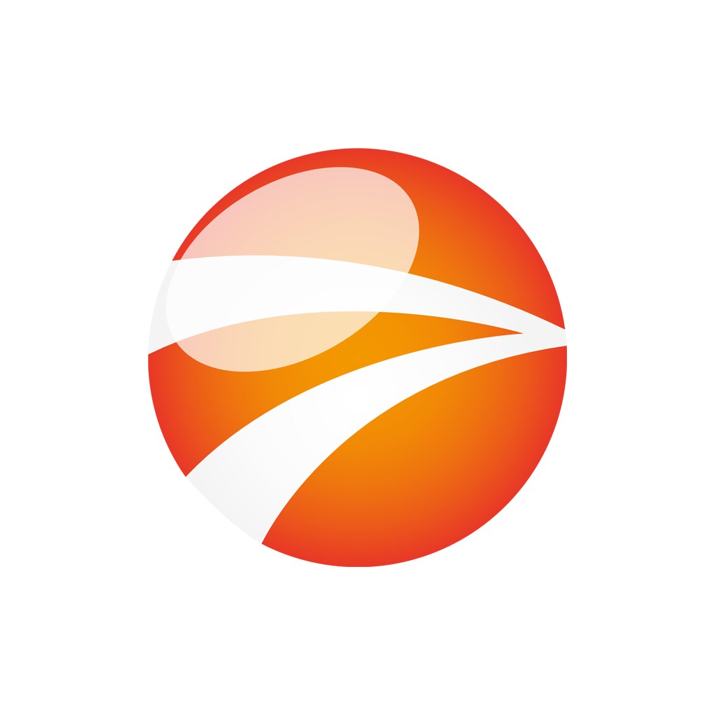 网络公司logo设计--立体圆形logo图标素材下载