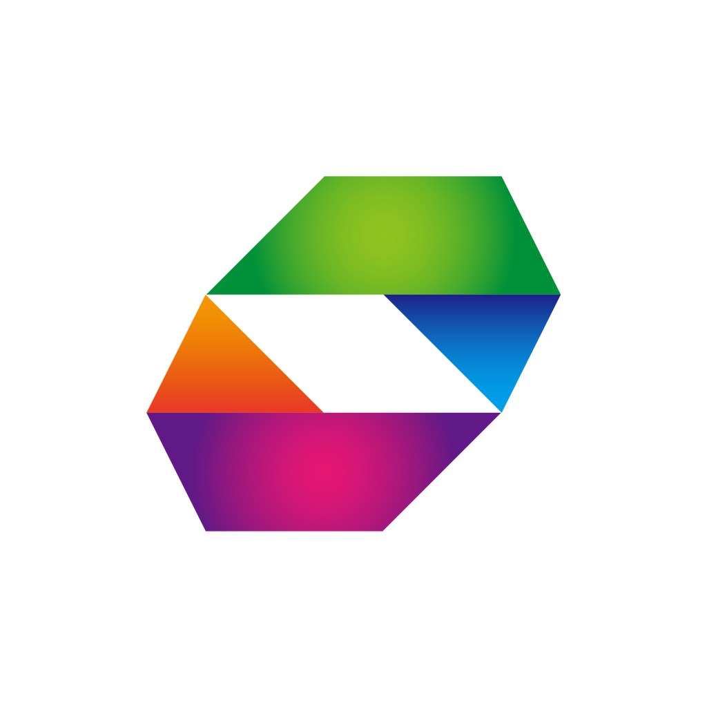 彩色立体抽象矢量logo图标素材下载