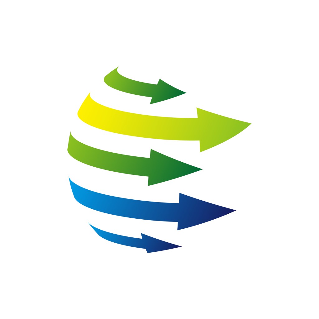 网络科技行业logo设计-彩色箭头科技抽象矢量logo图标素材下载