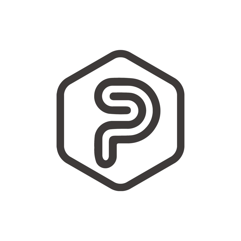 字母P停车场创意logo设计