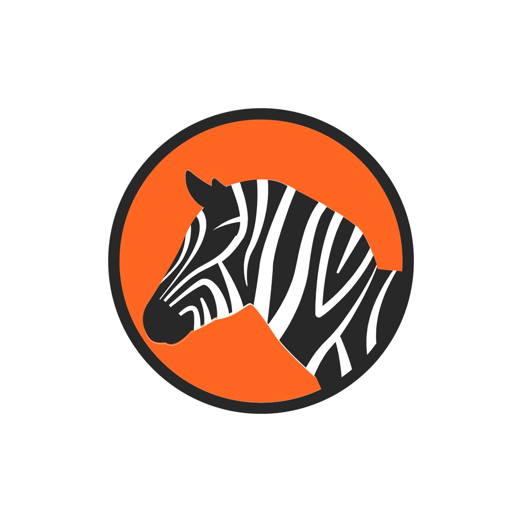 酒店旅游行业logo设计-斑马矢量图logo图标素材下载