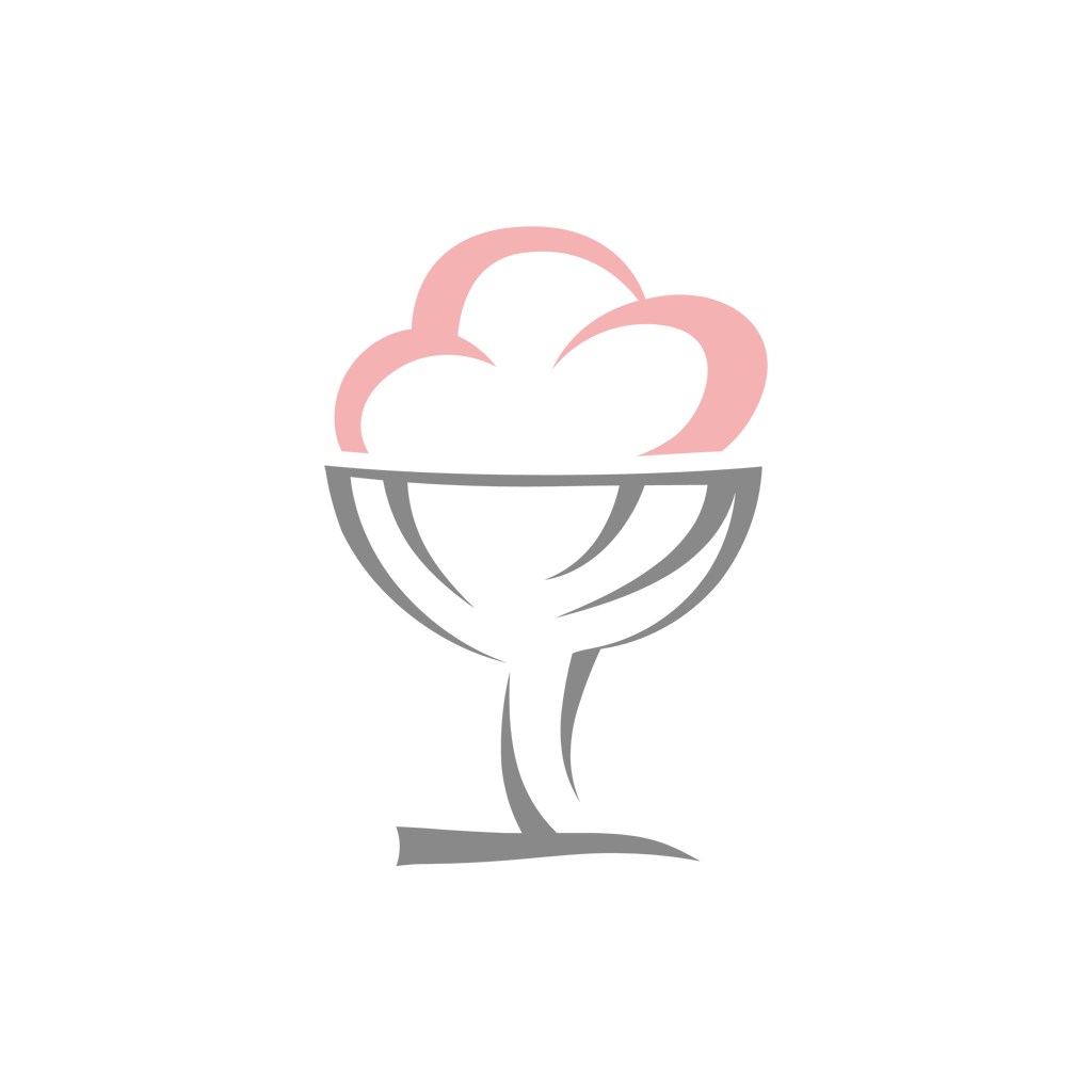 餐饮食品logo设计--粉色甜品logo图标素材下载