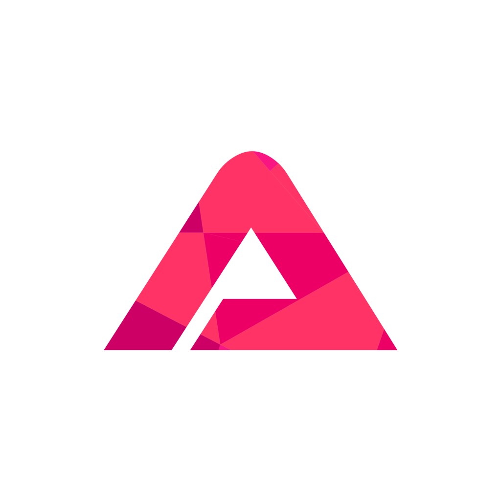 设计传媒logo设计--三角形logo图标素材下载