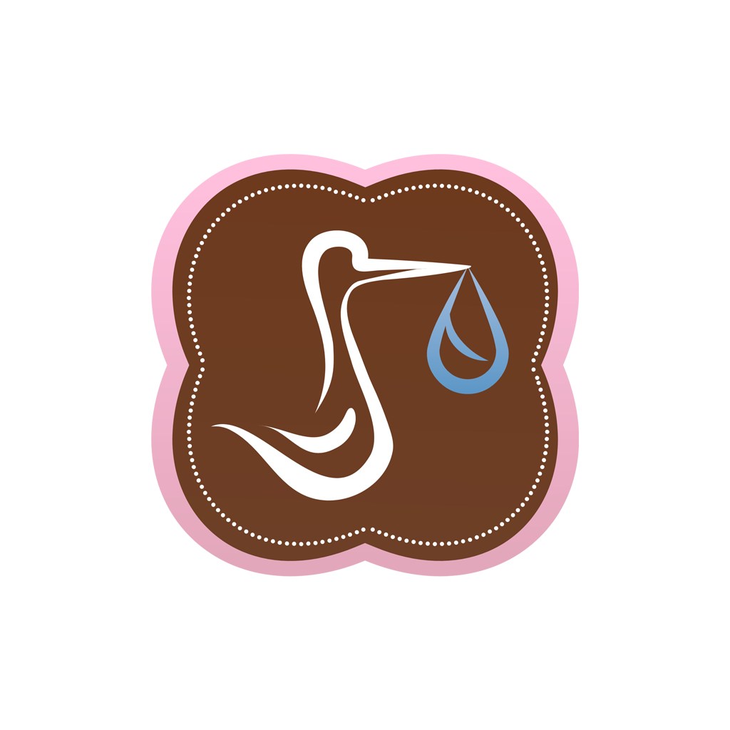 运动休闲logo设计--花朵鸭子水logo图标素材下载