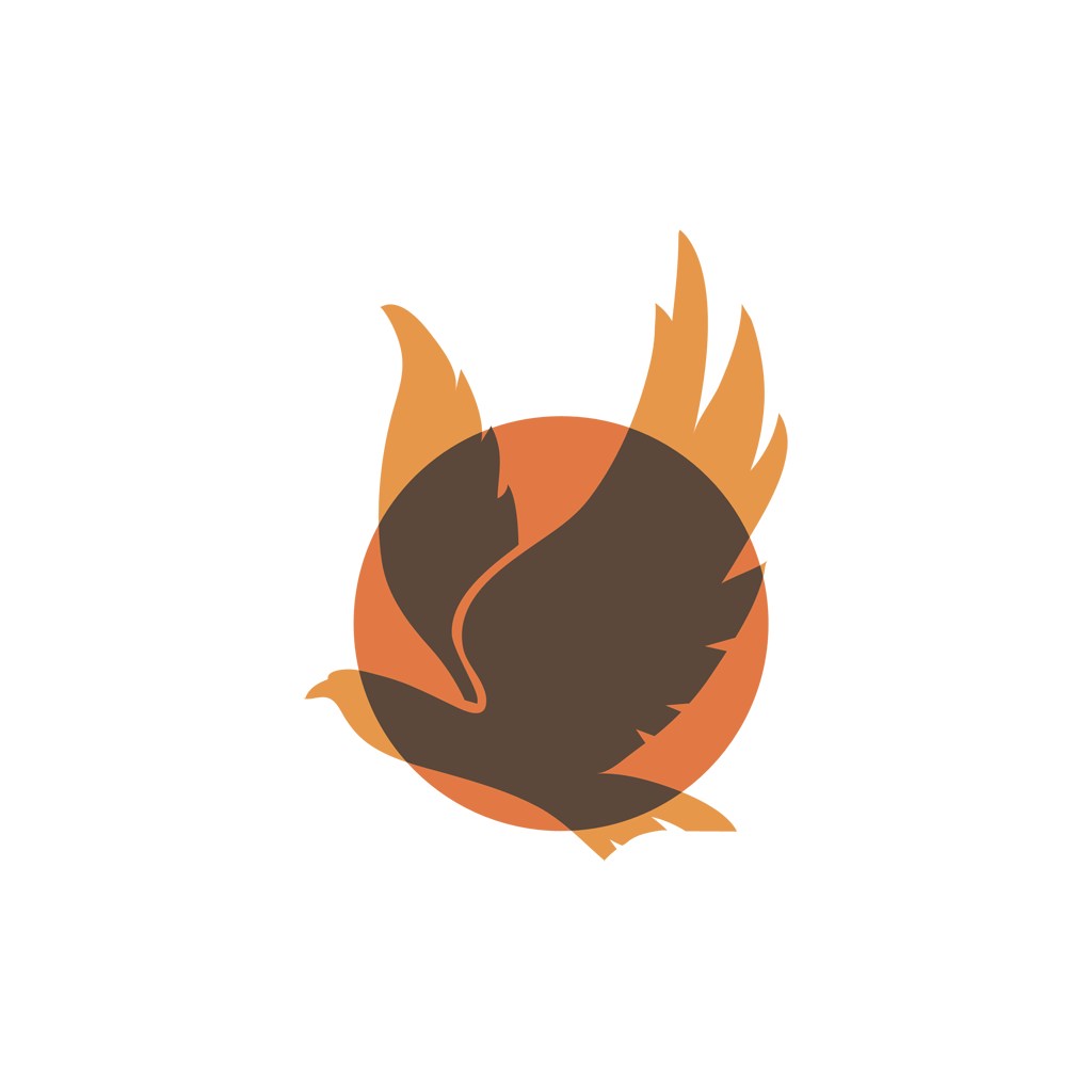 设计传媒logo设计--飞鹰logo图标素材下载