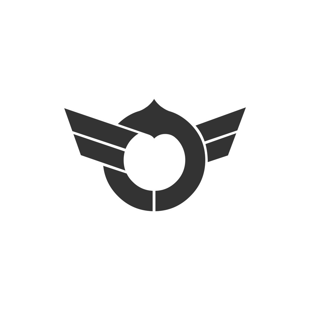 设计传媒logo设计--飞行翅膀logo图标素材下载