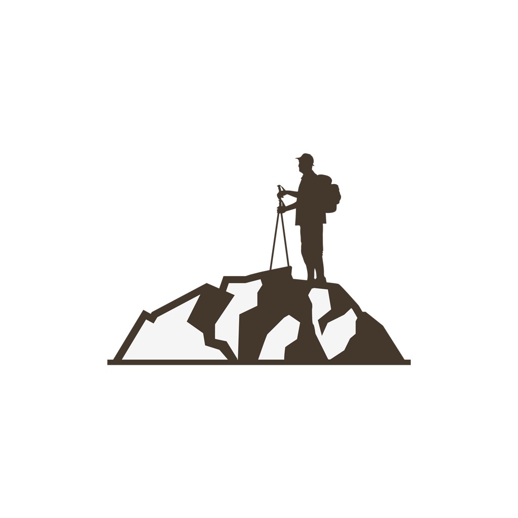 酒店旅游logo设计--登山探险户外logo图标素材下载