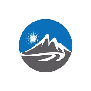 雪山公路旅游相关矢量logo图标-1955.svg