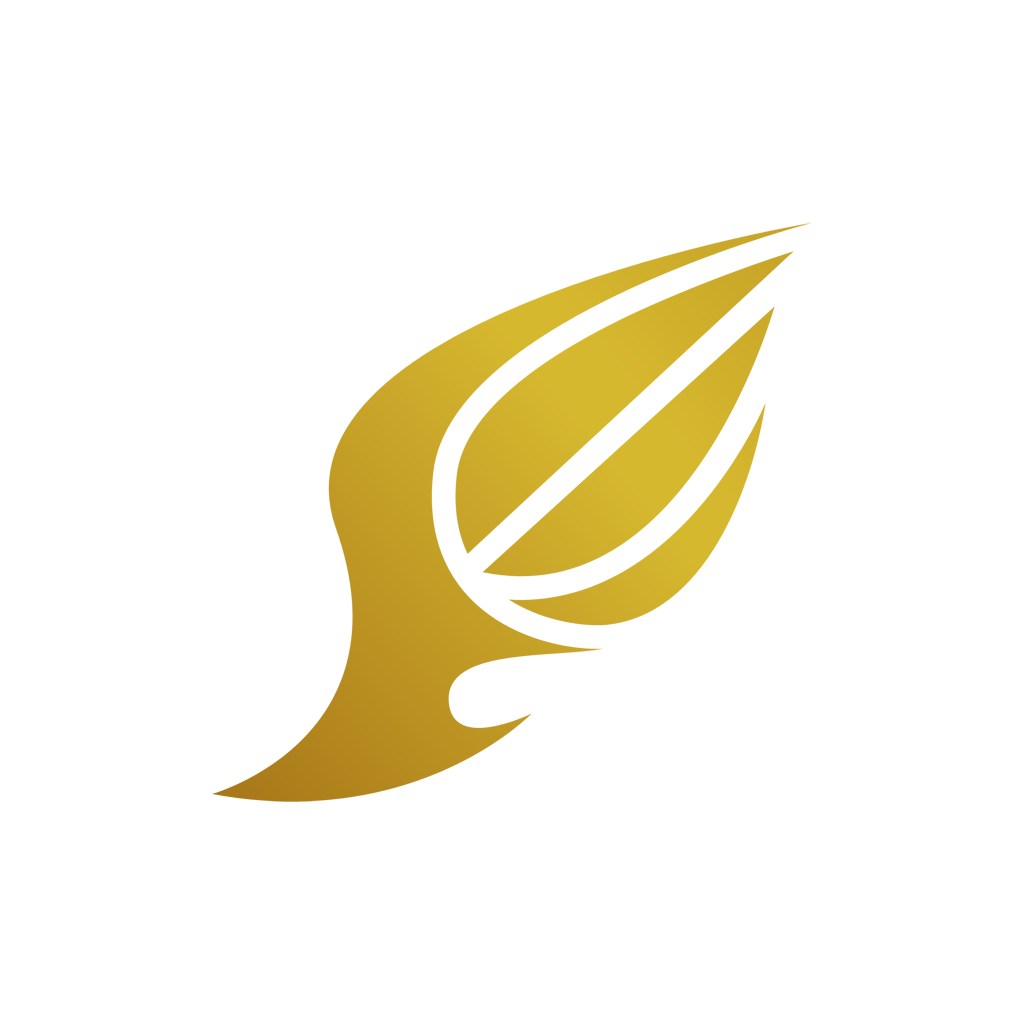 金色翅膀矢量logo图标素材
