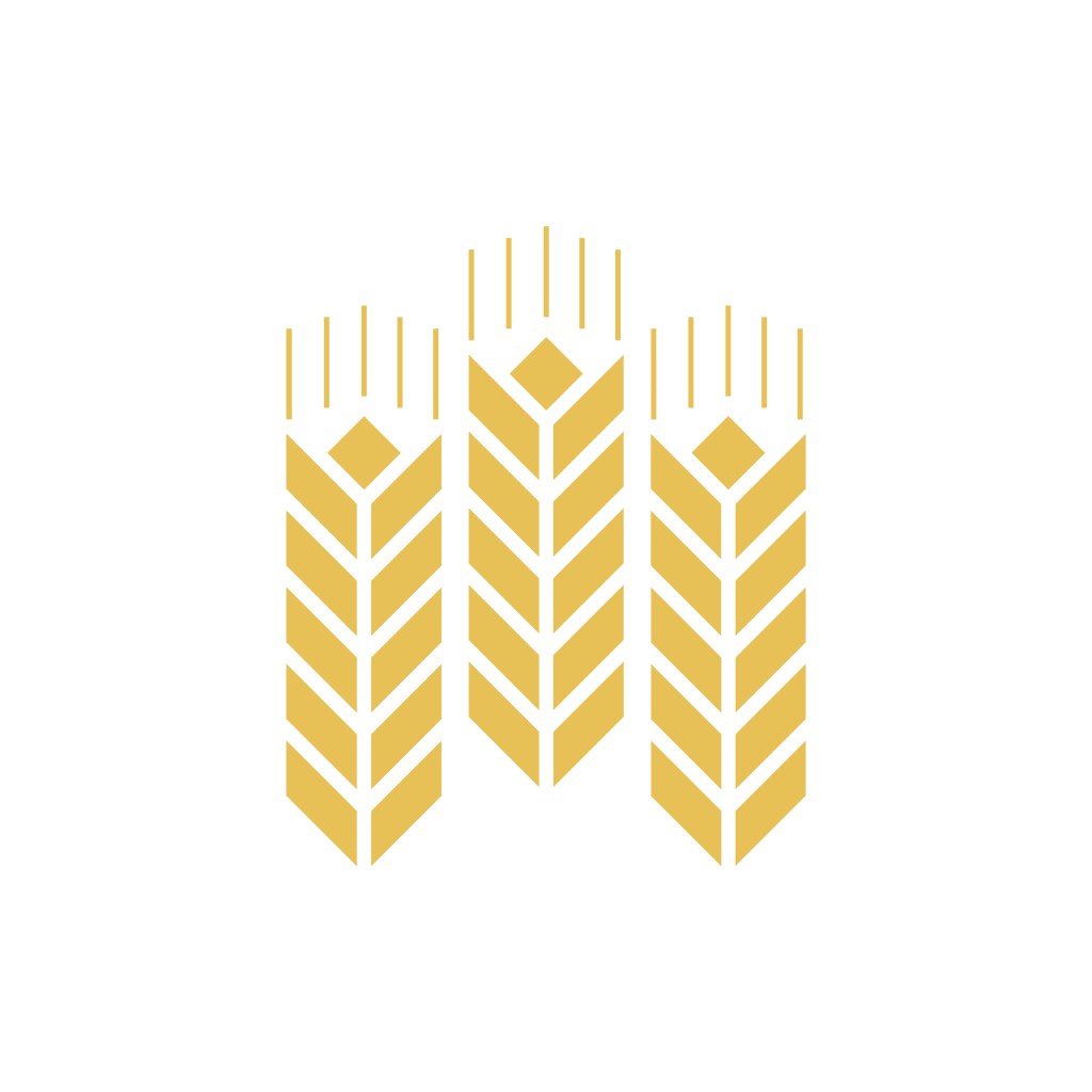 金黄麦穗粮食农业相关logo设计素材