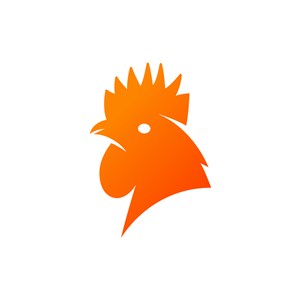 服饰时尚logo设计--公鸡logo图标素材下载