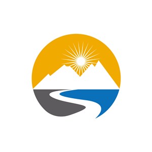旅游公司logo设计--山logo图标素材下载