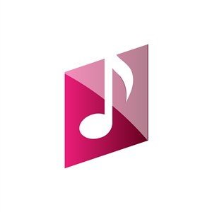 音乐公司logo设计--音符logo图标素材下载