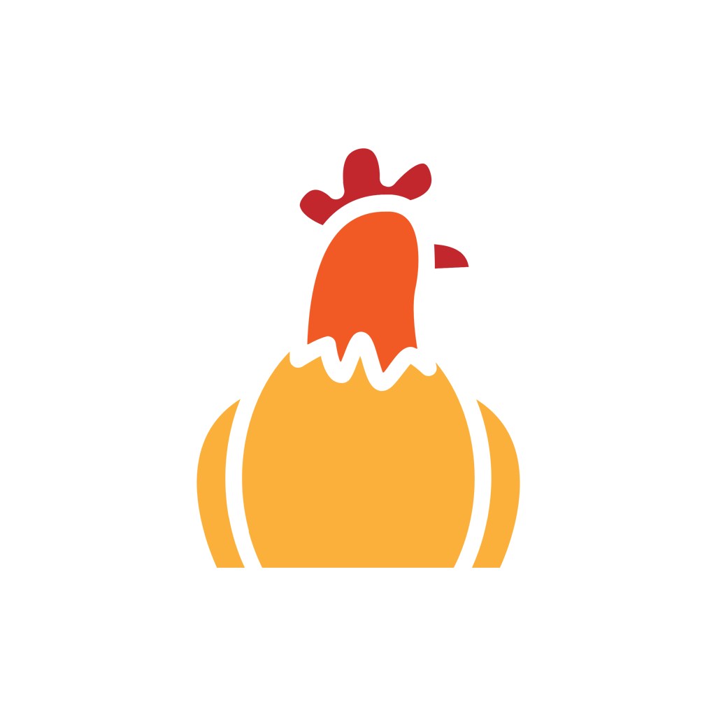 服饰时尚logo设计--公鸡logo图标素材下载