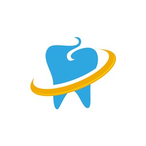 爱护牙齿矢量logo图标设计素材