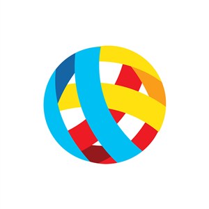 立体圆球矢量图商标logo图标素材下载