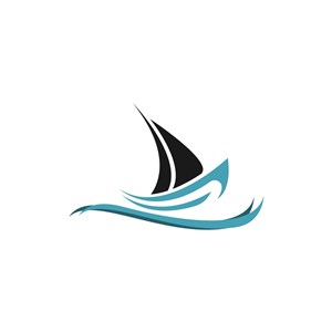 旅游logo设计--轮船海logo图标素材下载