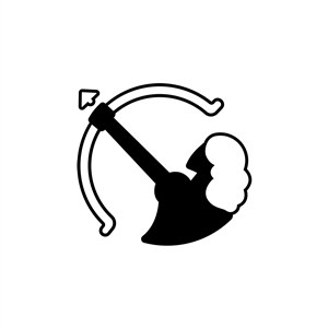 设计传媒logo设计--射手座射箭logo图标素材下载