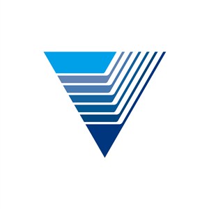 网络科技logo设计--渐变三角形logo图标素材下载
