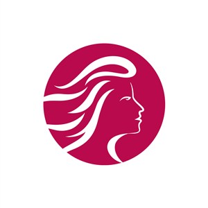 美容logo设计--女人图像logo图标素材下载