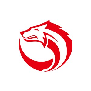 狼头服装商标logo图标素材下载