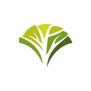 环保公益logo设计-绿色树矢量logo图标素材下载