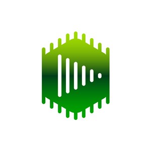 网络视频APPlogo设计-绿色视频音乐矢量logo图标素材下载