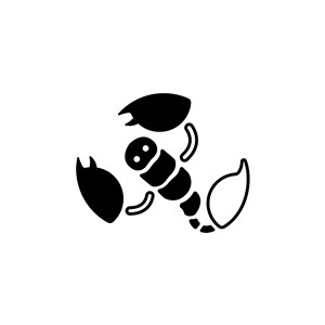 设计公司logo设计--天蝎座蝎子logo图标素材下载