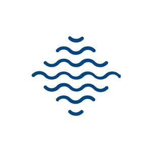 酒店旅游logo设计--水波logo图标素材下载