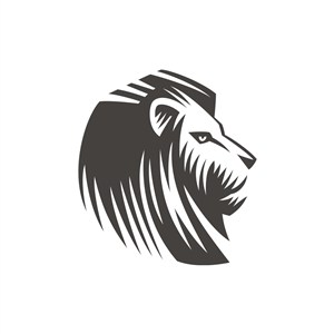 金融机构logo设计--狮子logo图标素材下载