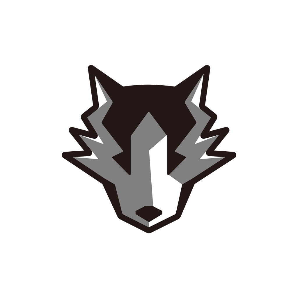狼头像矢量logo图标素材下载