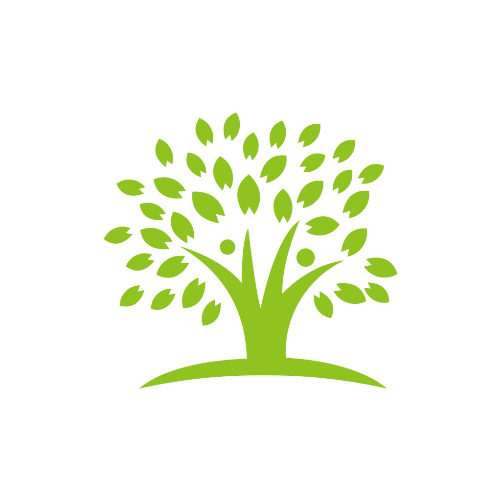 家居地产logo设计--大树logo图标素材下载