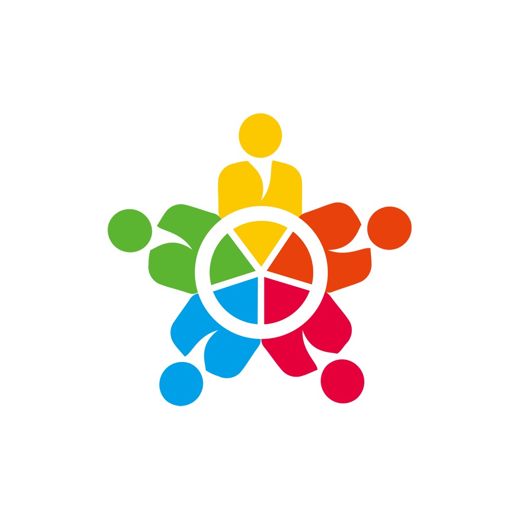 商务贸易logo设计--人行社交媒体元素logo图标素材下载