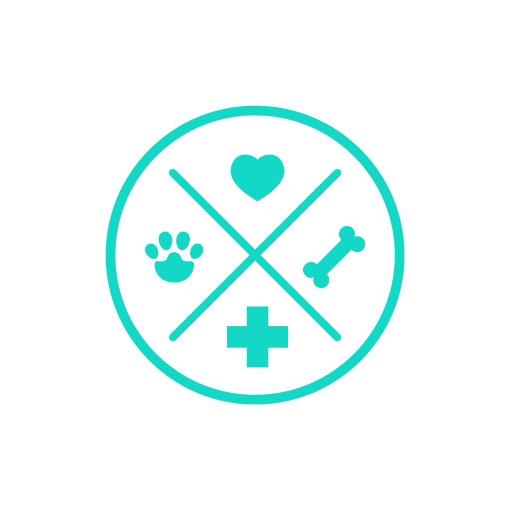 宠物店logo设计--宠物十字logo图标素材下载