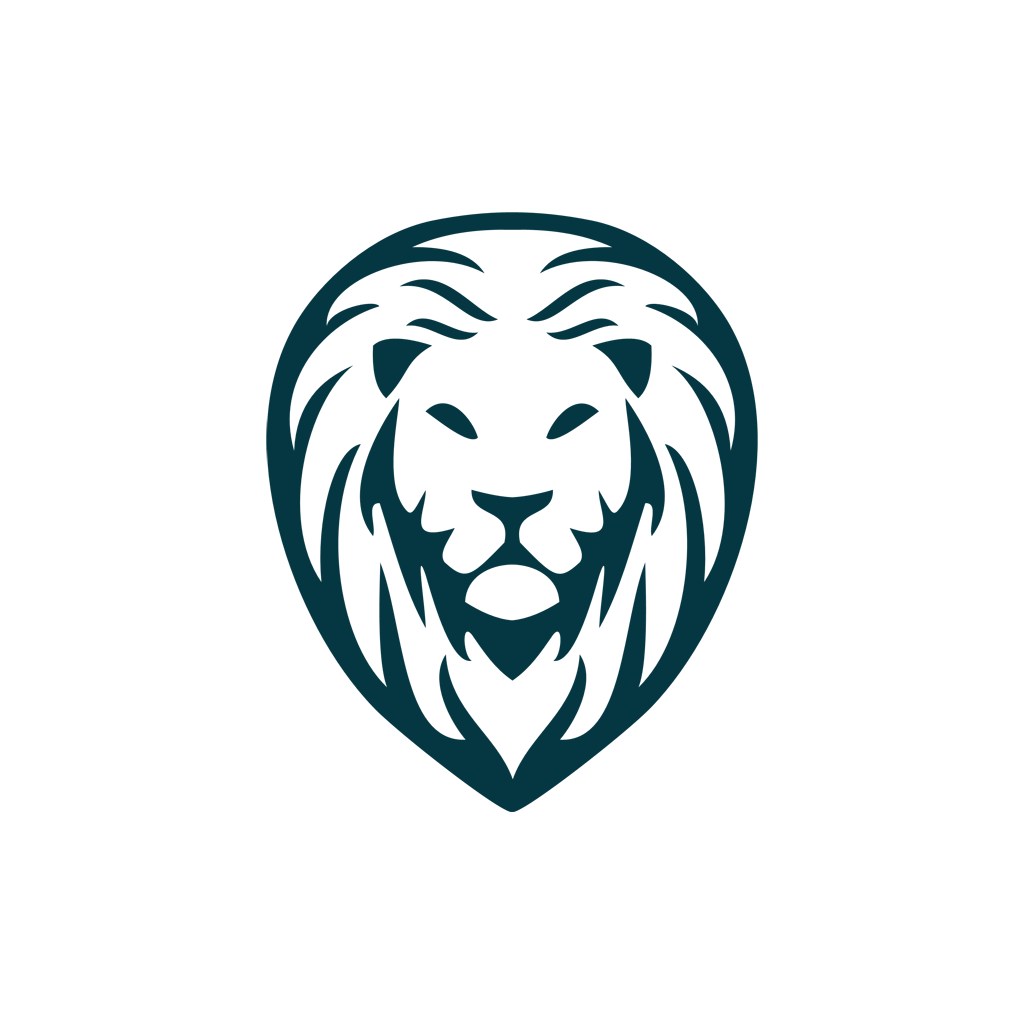 金融机构logo设计--狮子logo图标素材下载