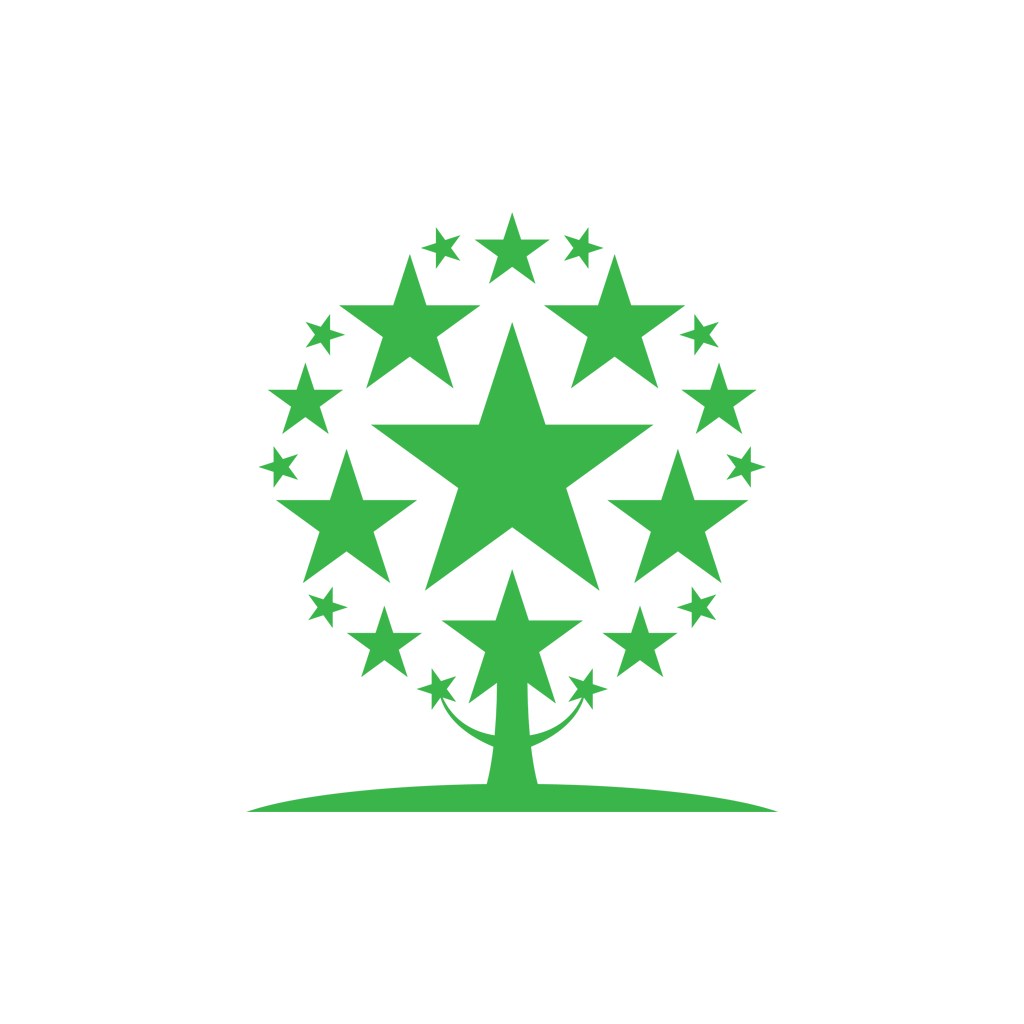 设计公司logo设计--星星树logo图标素材下载