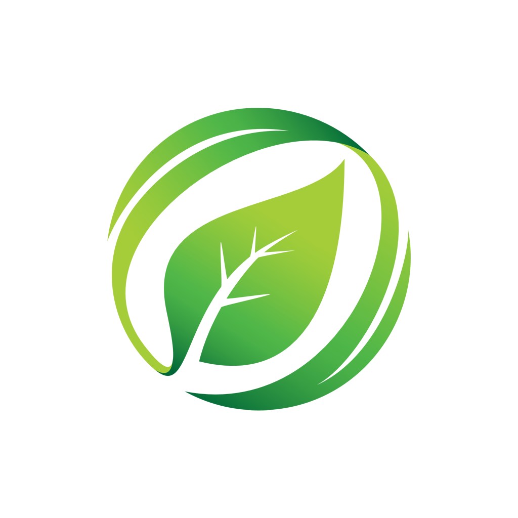 家居logo设计--绿叶logo图标素材下载