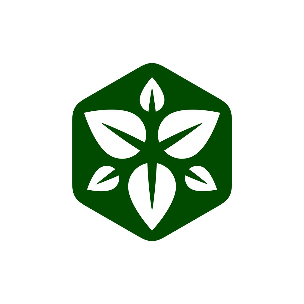 家居地产logo设计--绿叶logo图标素材下载