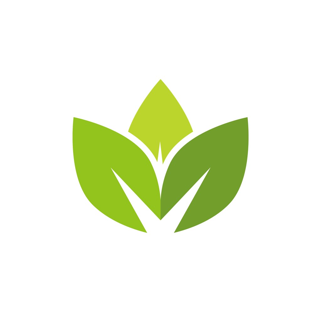 环保家居logo设计--绿叶logo图标素材下载