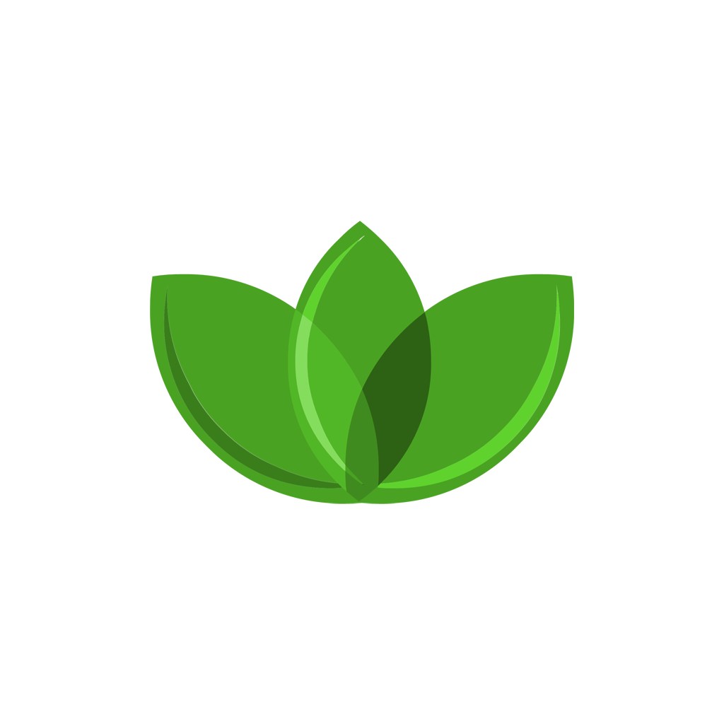 绿色三叶草矢量logo图标素材下载
