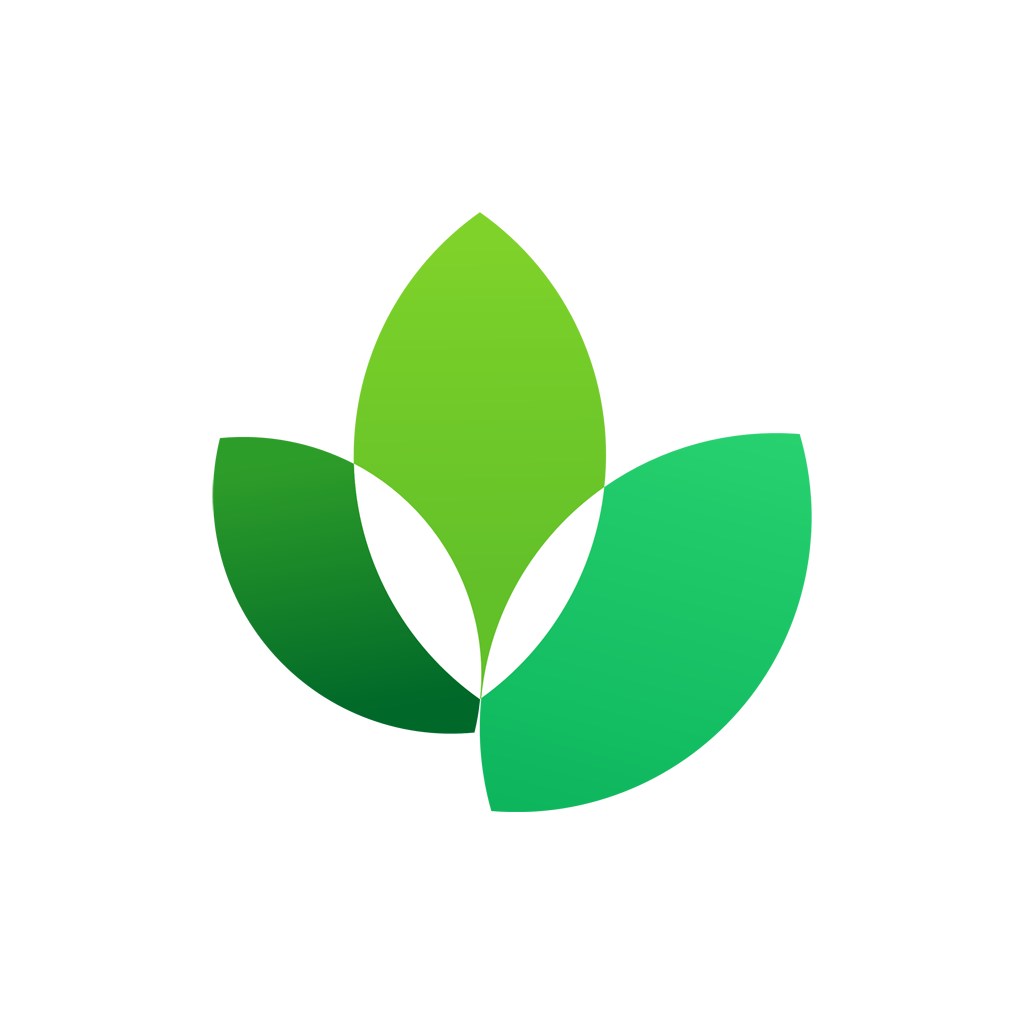 绿色三叶草矢量logo图标素材下载